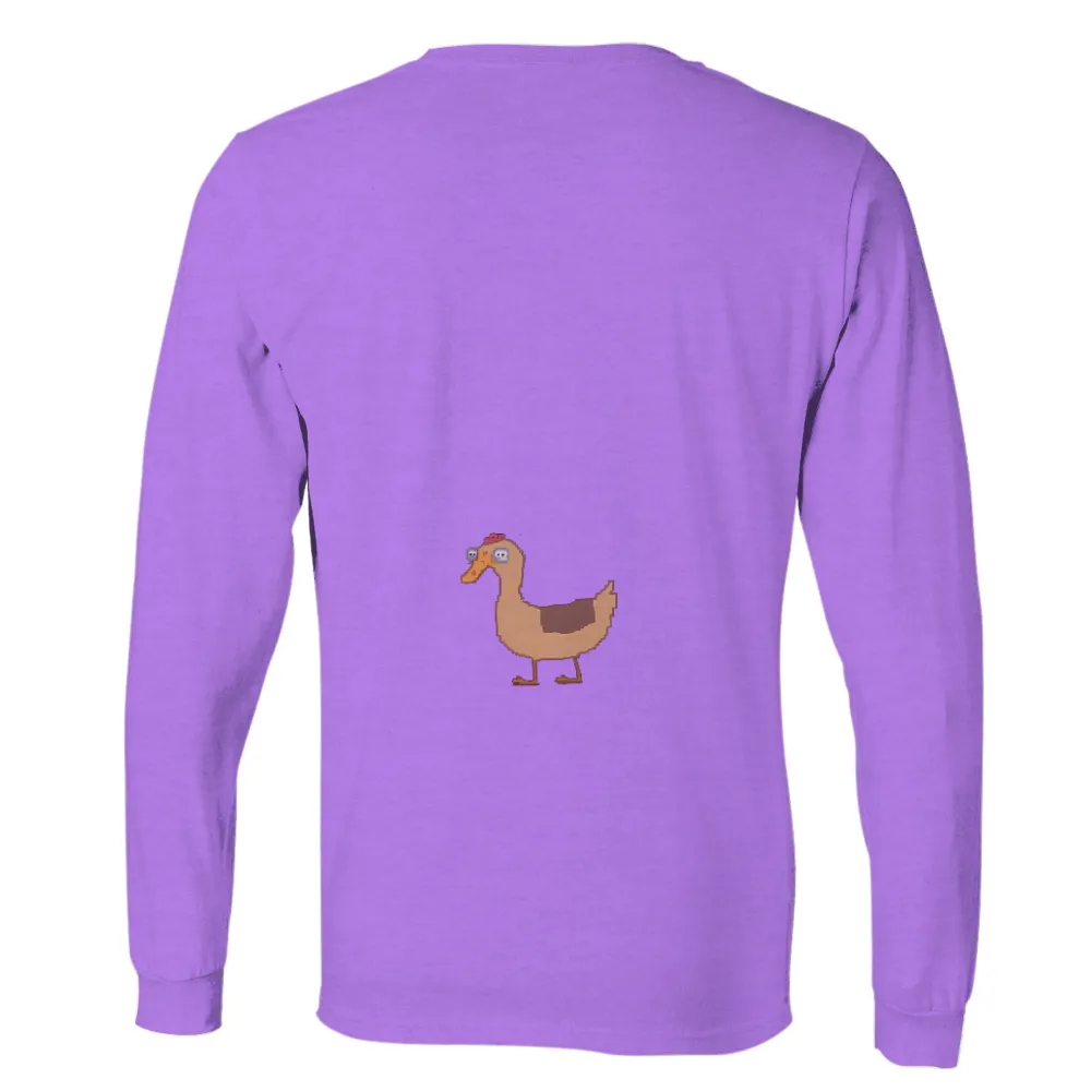 Custom T-Shirt Printing: Cluck the Wise Chicken - Minimalist Design|oh look a chicken t shirt