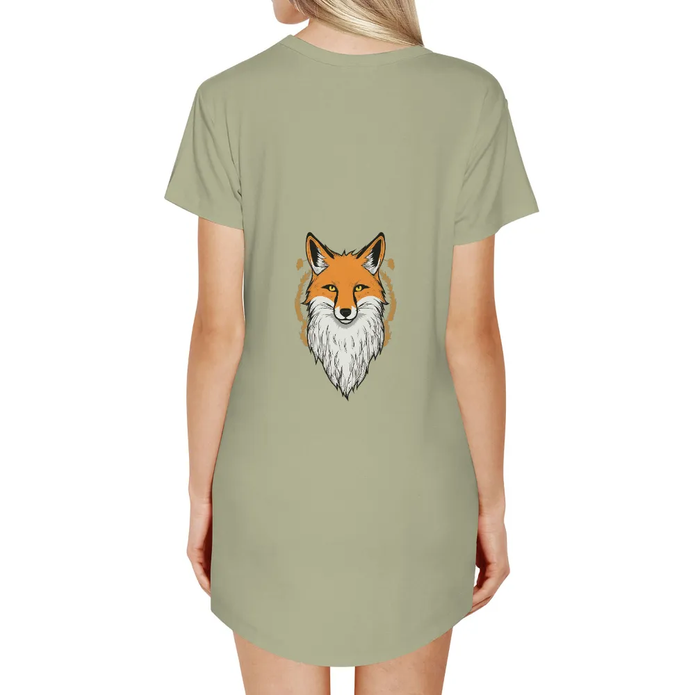 TShirt Design: Wise Fox Guardian of the Forest|metallica shirt animal crossing