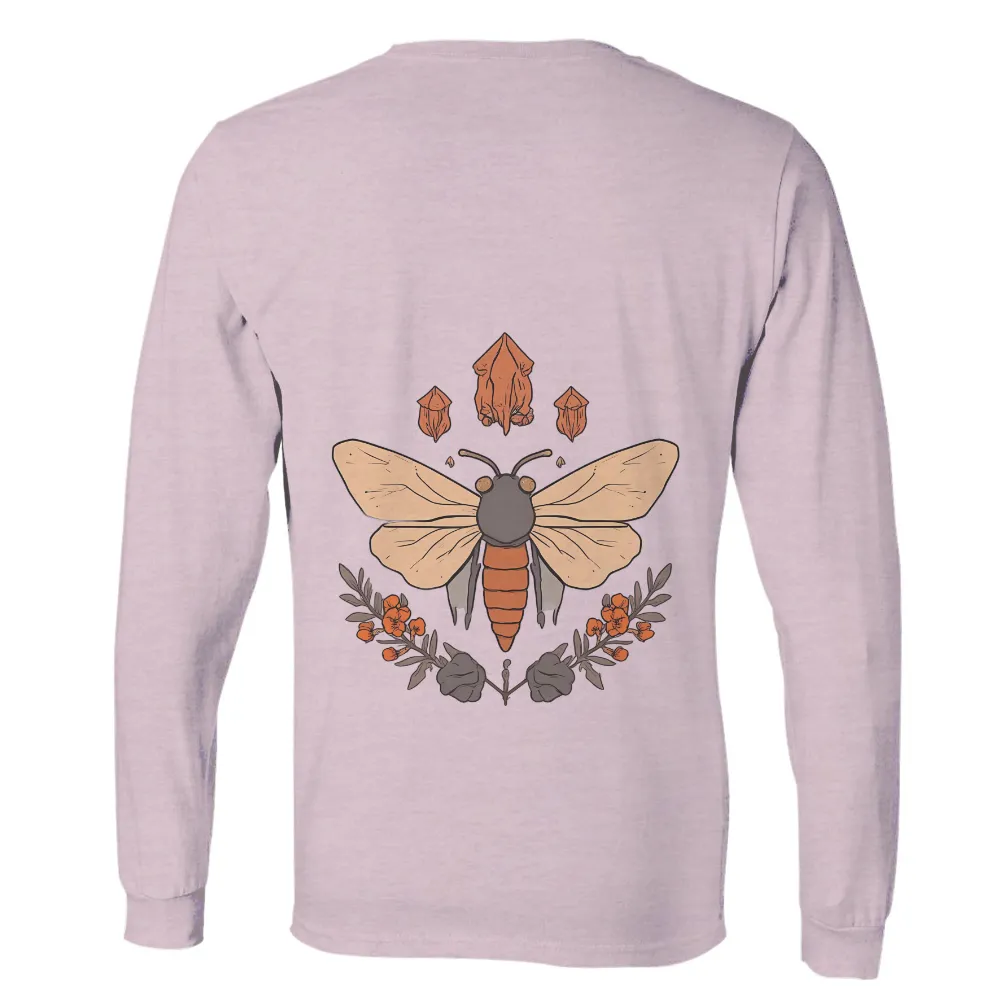 TShirt Printing: Moth Transformation - Nature's Cycle|satisfy moth eaten tee