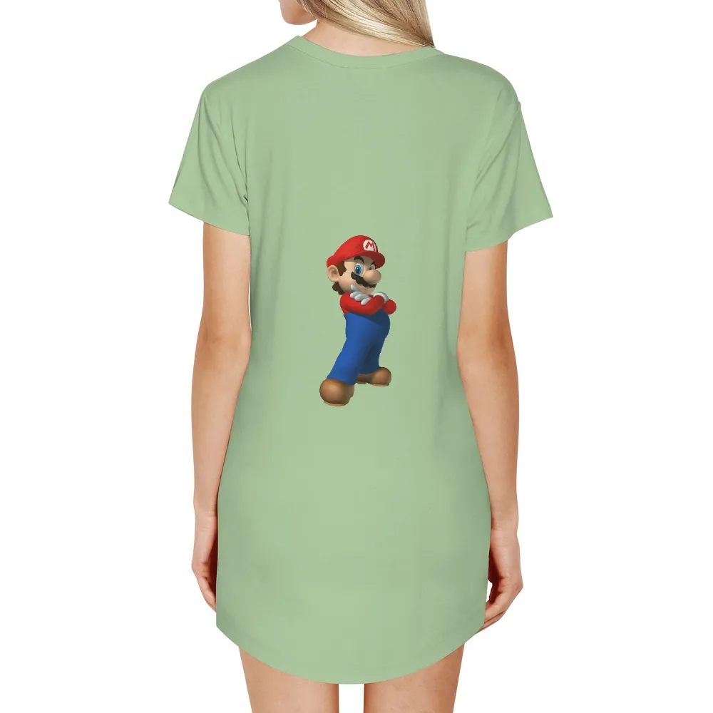 Custom Tee Shirts: Mario Adventure - Gaming Hero|botw hero shirt