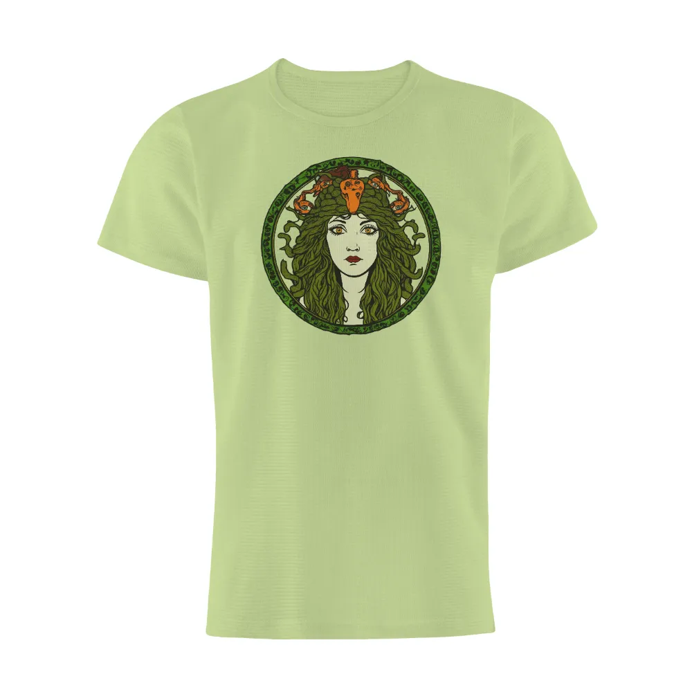 T-Shirts Pattern: Medusa's Alluring Danger|mythology summer shirt