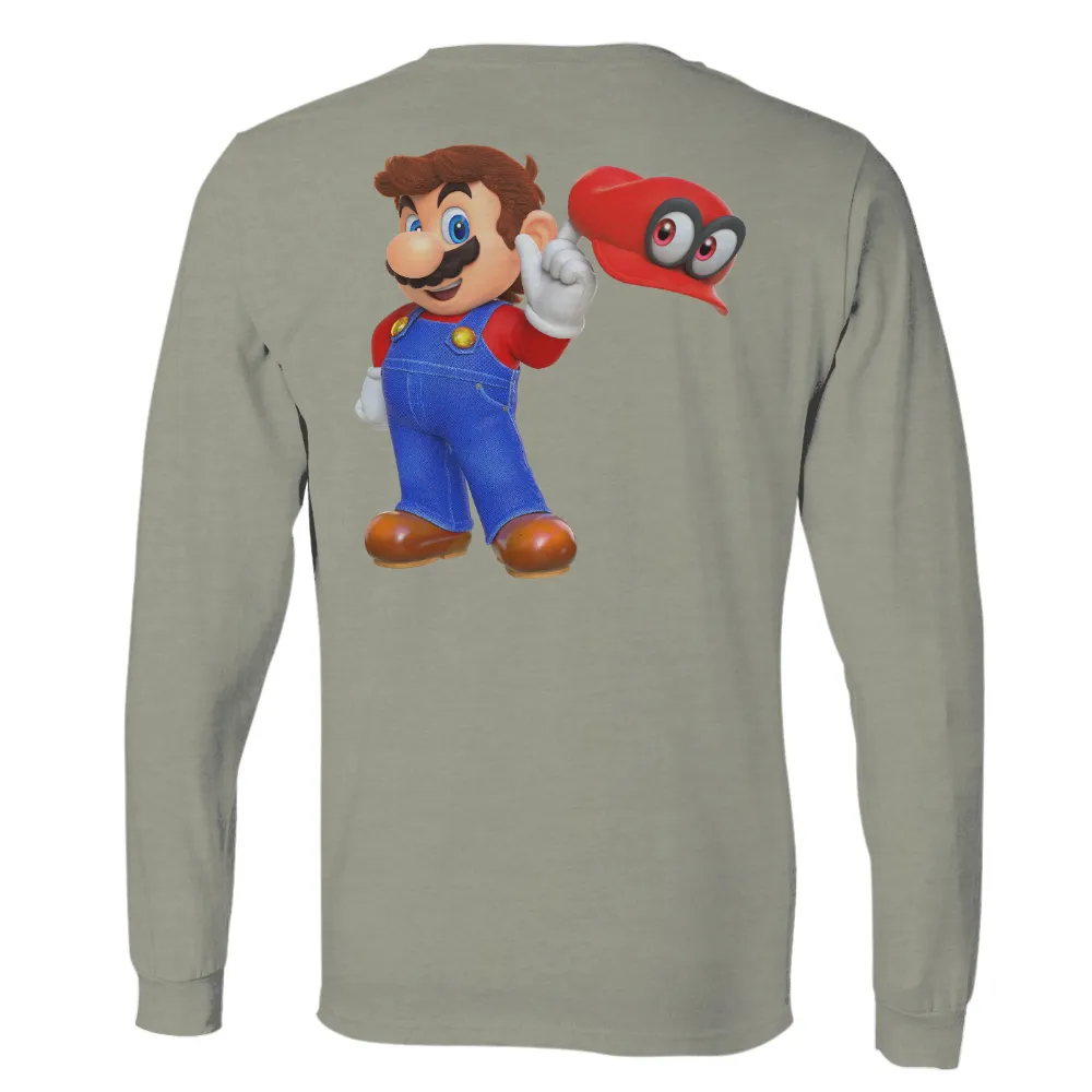 TShirt Design: Mario and Cappy Adventure|mario valentines day shirt