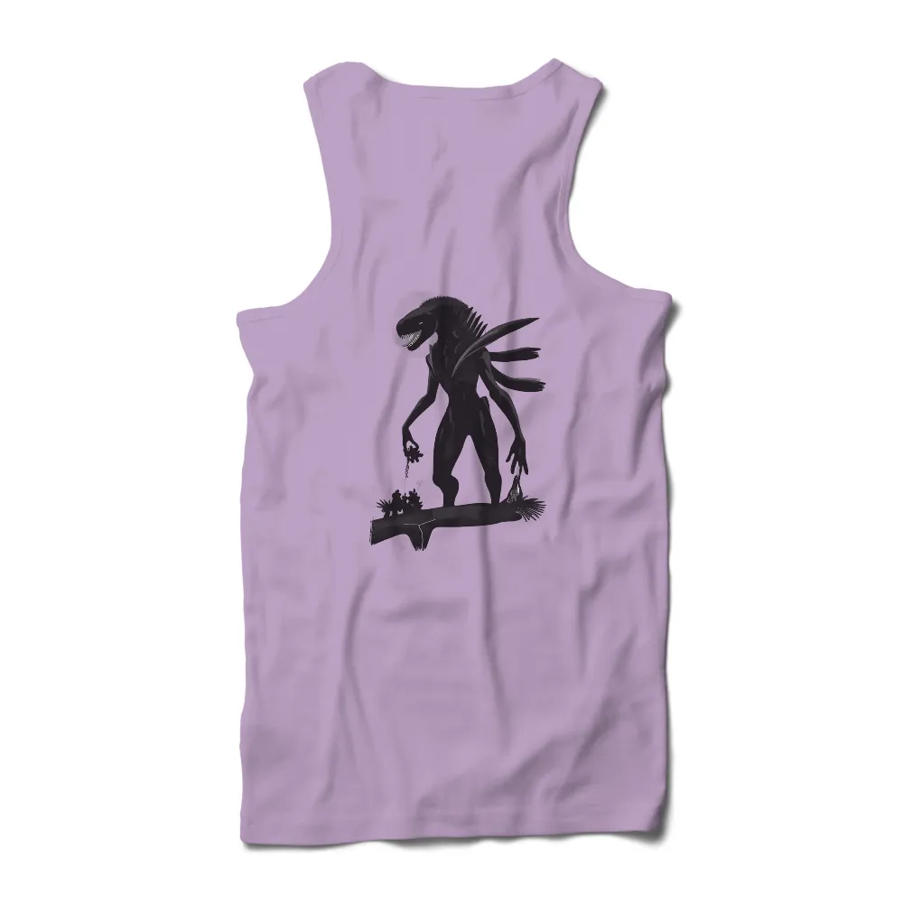 Customized Tee Shirts: Unleash Your Fears with the Shadow Beast Design| Elongated limbs