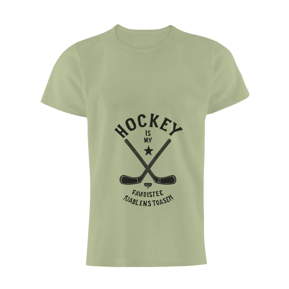 TShirt Design: Hockey is My Passion|beer league hockey t shirts