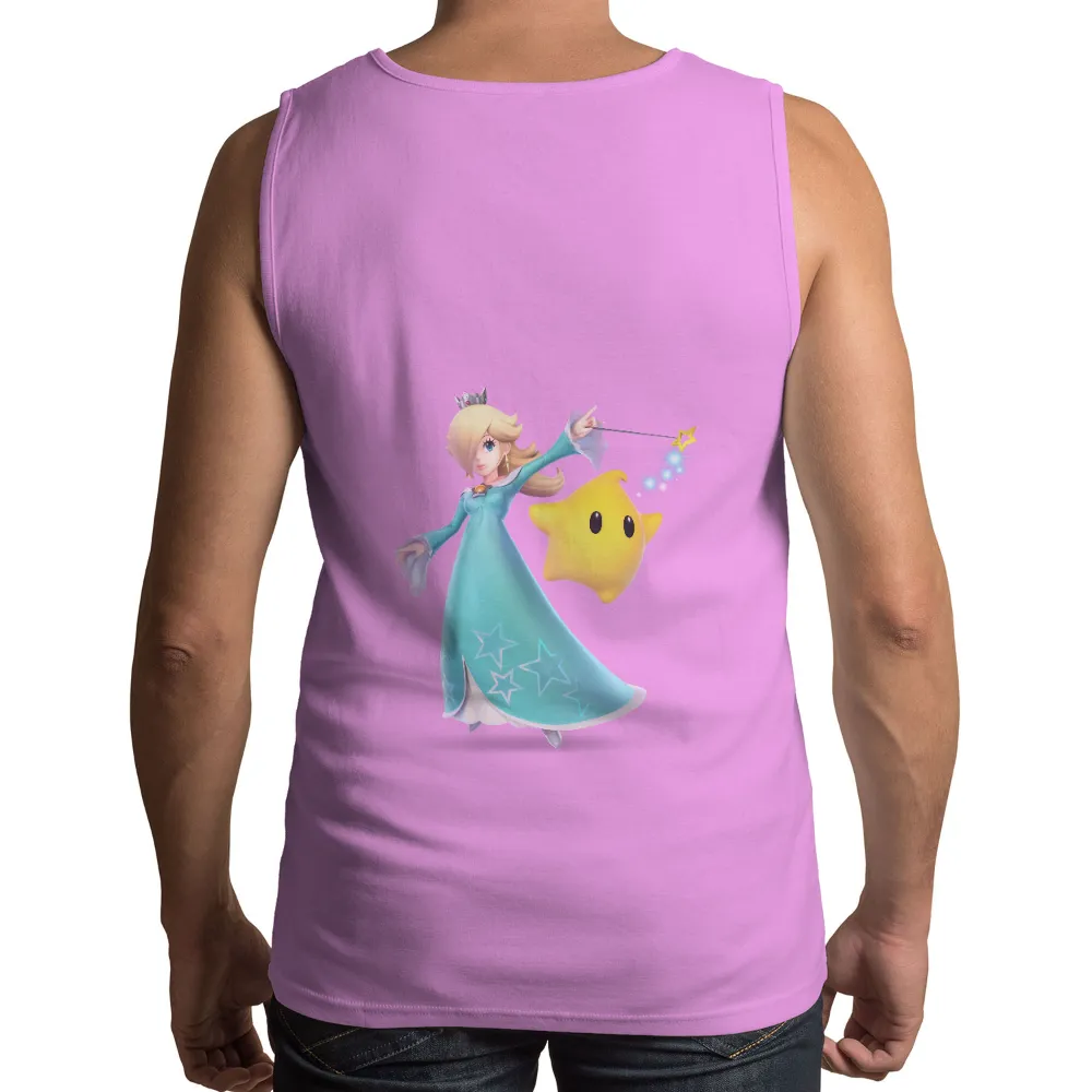 TShirt Design: Princess of Fantasy with Star Wand|tifa final fantasy shirt cut