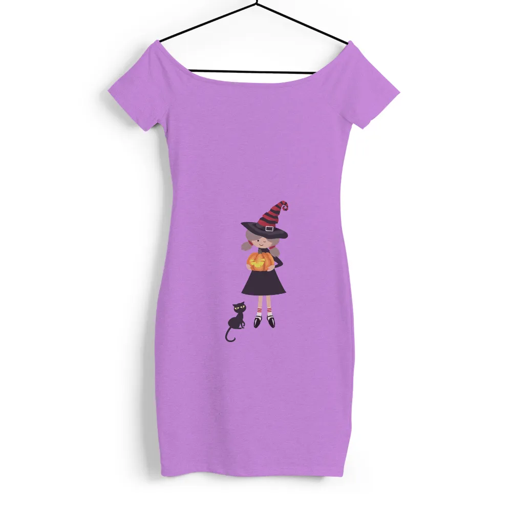 TShirt Design: Halloween Witch with Pumpkin and Black Cat|bloody mary shirt spirit halloween