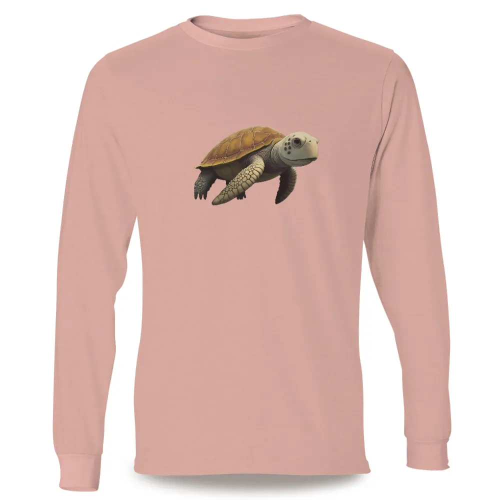 Sea Turtle T-Shirt Printing | Artistic Marine Life Design| intricate shell patterns