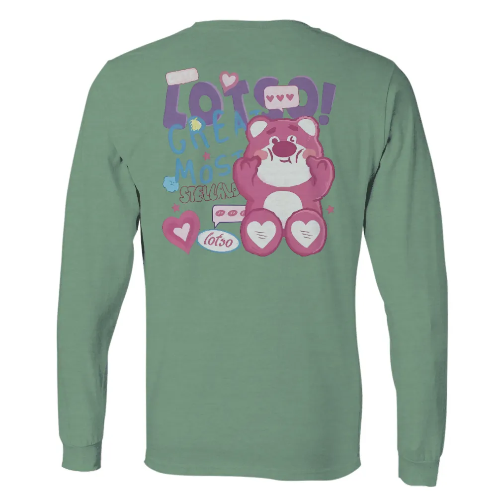 Customized Tee Shirts: Spread Love with Lotso, the Pink Teddy Bear|banksy joy millward