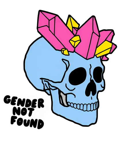 TShirt Printing: Crystal Skull Art | Gender Not Found