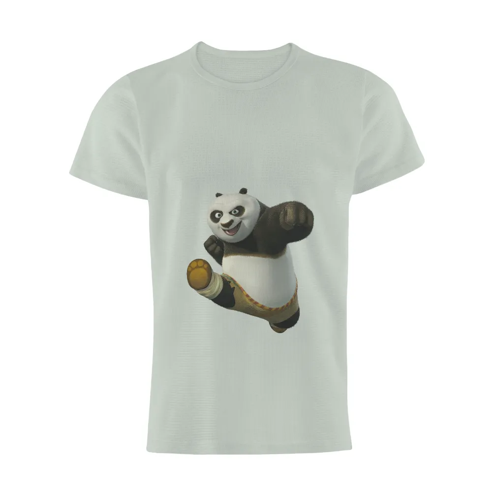 TShirt Printing: Kung Fu Panda Po - Martial Arts Hero|luke cage hero for hire t shirt