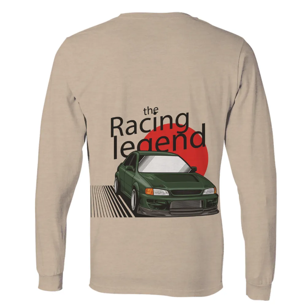 T-Shirts Design: Green Sports Car with Rising Sun - Car Culture|enes kanter freedom shirt