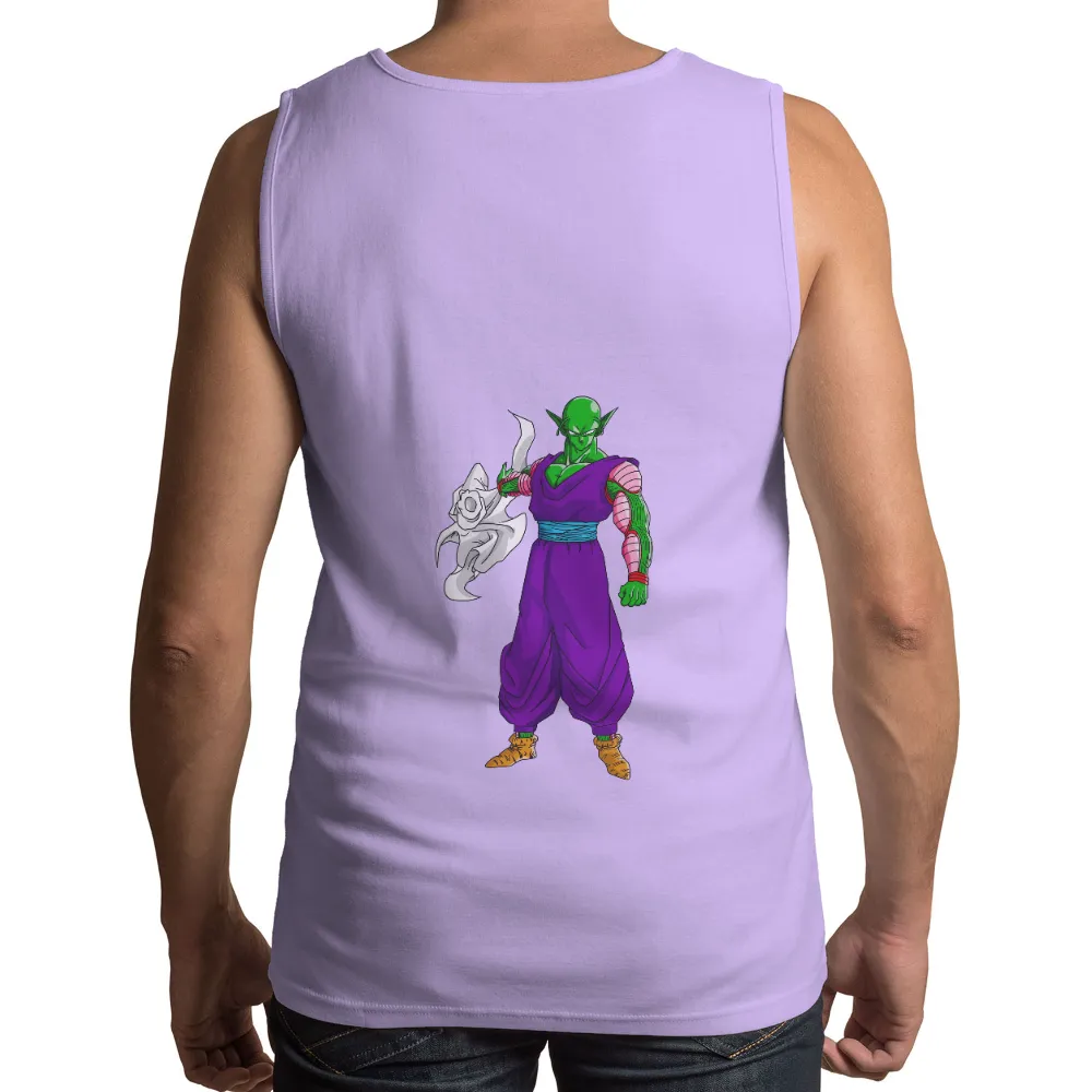 T-Shirts Custom: Celebrate Anime Legends with Piccolo|island lake camp staff shirt