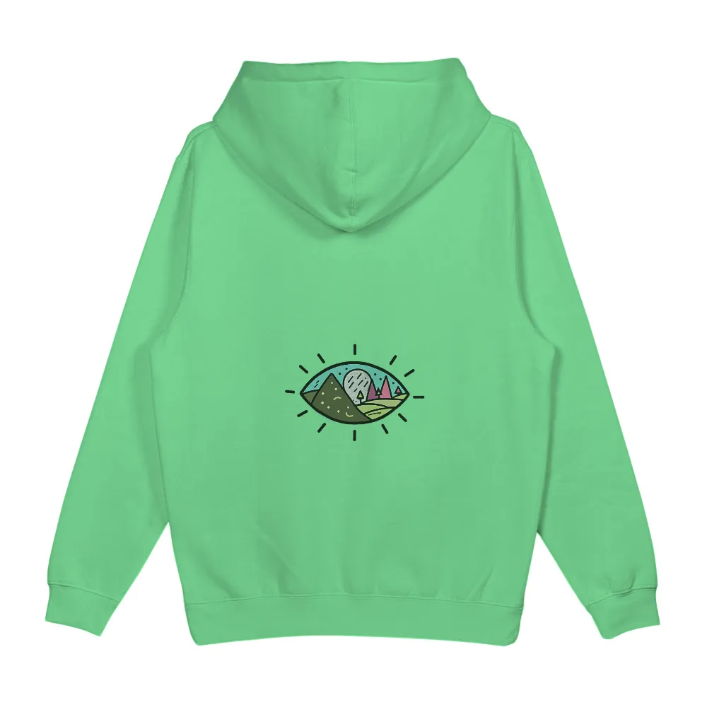 T-Shirts Design: Eye of Wonder - Fantasy Landscape|fantasy factory beer shirt