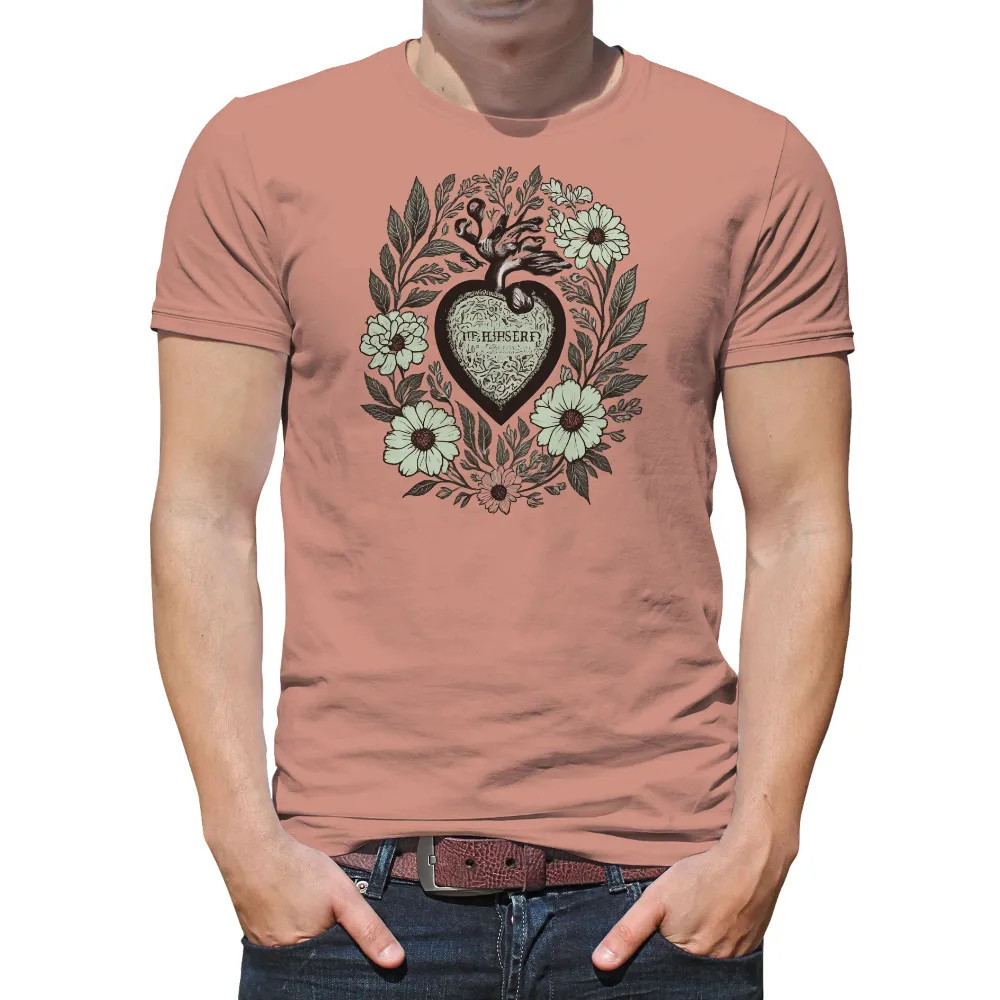 T-Shirts Pattern: Heart of Life - Artistic Designs|grab t shirt design