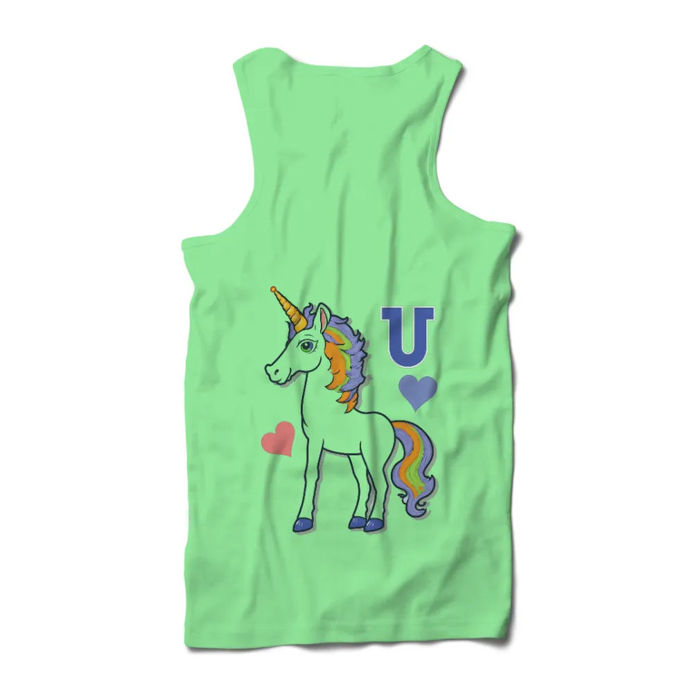 T-Shirts Design: Ulysses the Unicorn - Magical Guardian of Dreams|aew rainbow shirt