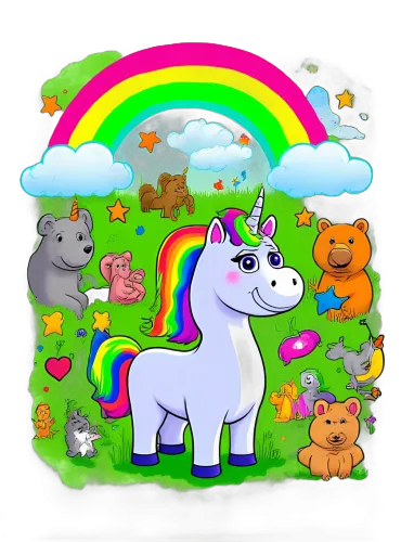 Custom Tee Shirts: Luna the Unicorn - A Celebration of Joy and Wonder