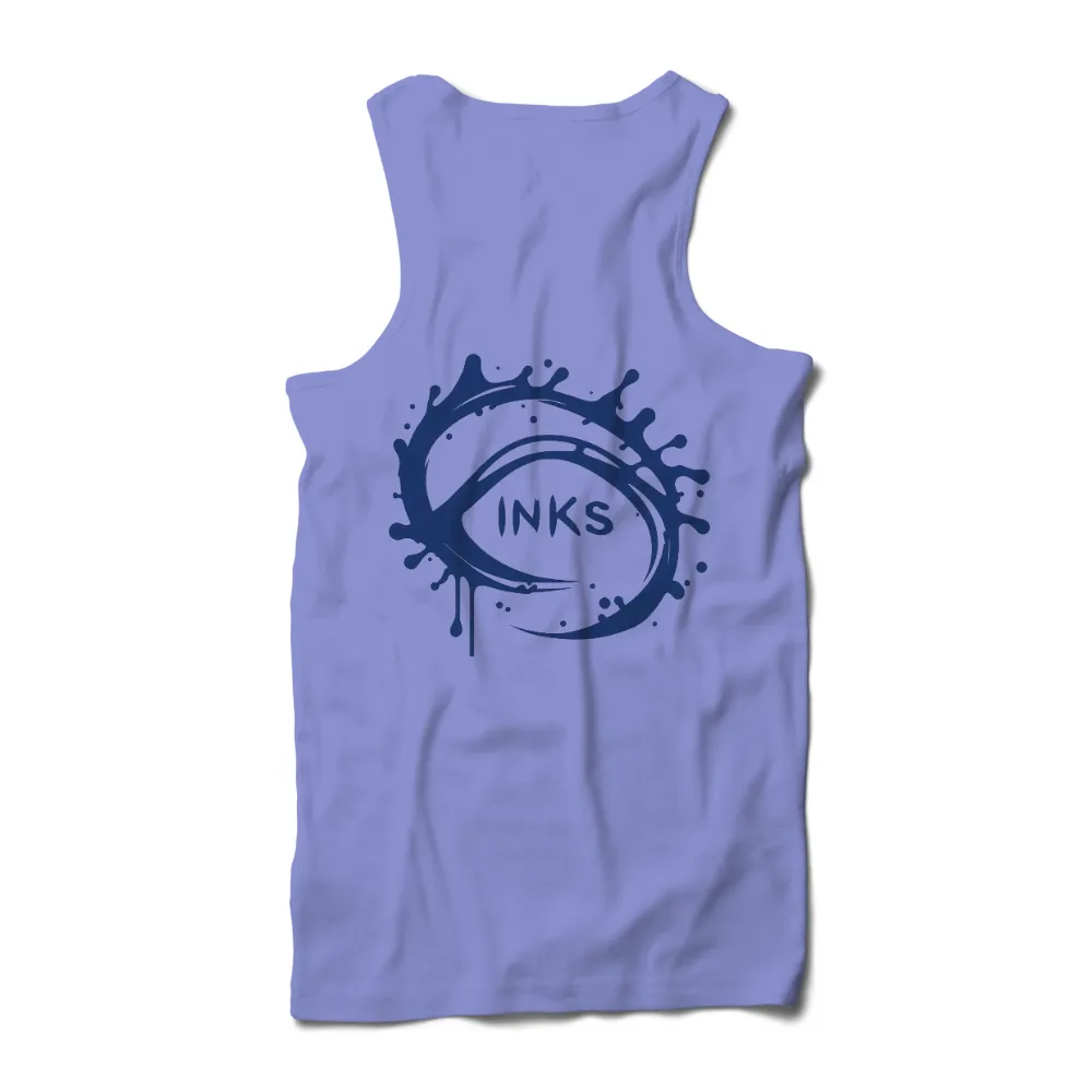 Inks Tee Shirt Printing: Vision and Expression in Blue Ink|tshirt art store