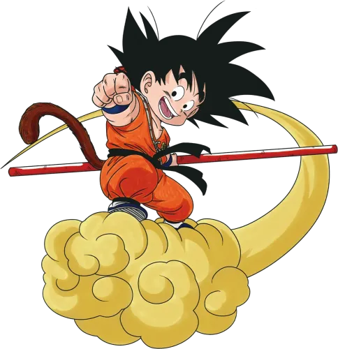 Customized Tee Shirts: Goku's Adventure Spirit