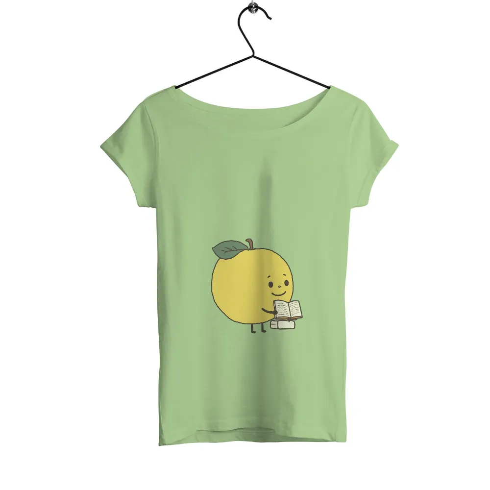 Graphic Tees: Lemmy the Lemon - A Whimsical Tribute to Reading|summer reading shirts 2022