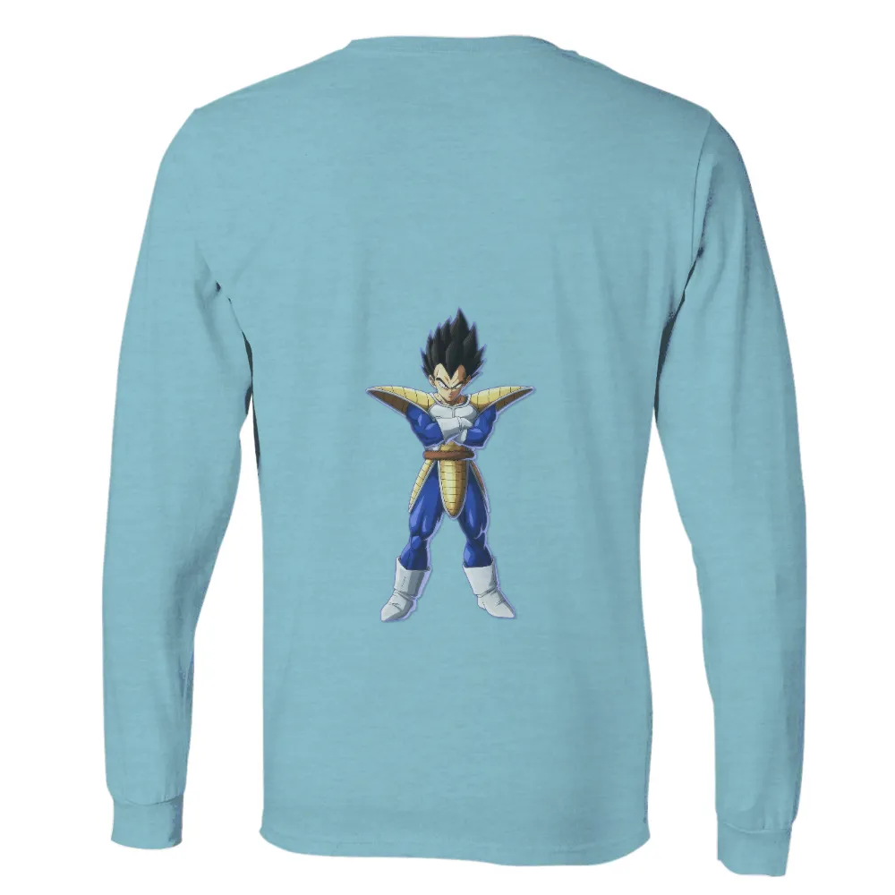 Custom T-Shirt Printing: Vegeta - Iconic Warrior from Dragon Ball|dragon ball super sweatpants