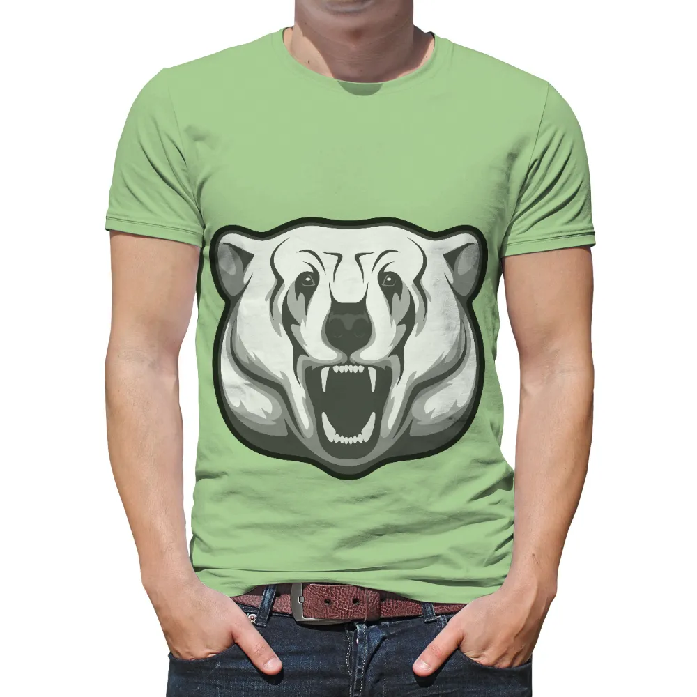 Tee Shirt Printing: Embrace Your Inner Strength with Polar Bear Design|owen power