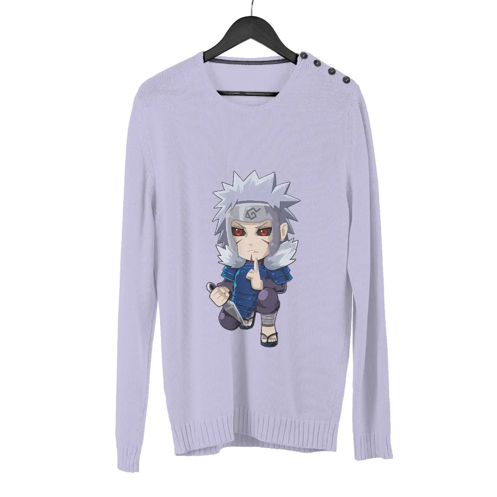 Custom Tee Shirts: Chibi Kakashi - Anime Wisdom and Humor|kakashi no shirt