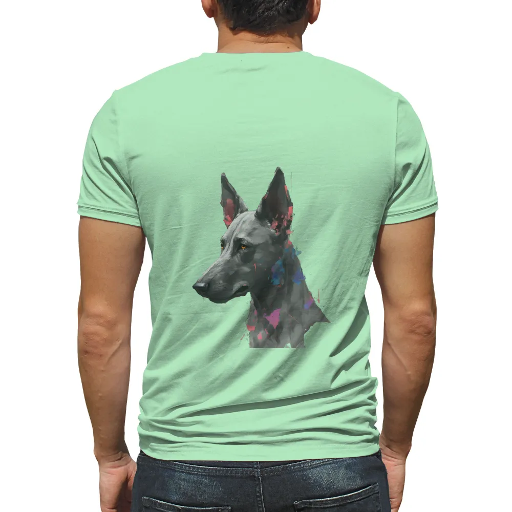 TShirt Design: Luna - The Spirit of Loyalty and Love| vibrant colors