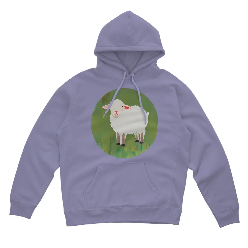 TShirt Design: Minimalist Sheep in a Green Field|men green bay packers t shirts