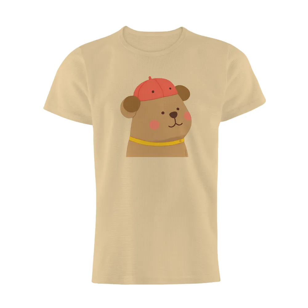 Tee Shirts Printed - Benny's Adventure with Red Cap|winter bear shirt