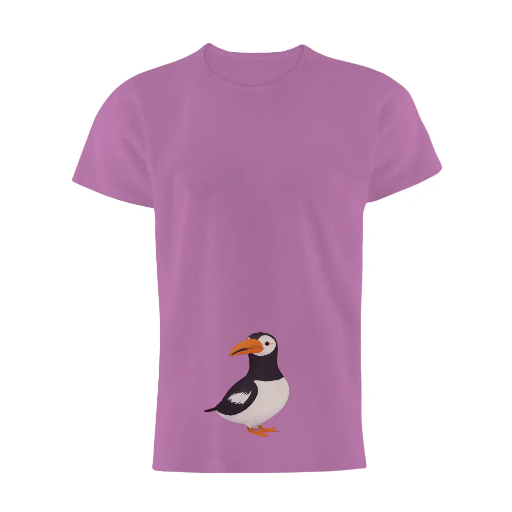 T-Shirts Design: Finding Joy in Urban Nature|bird on the money all over print tee