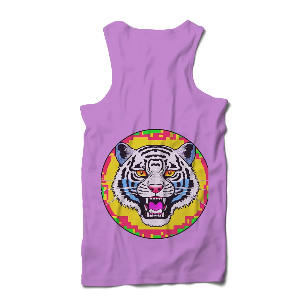 Customized Neon Tiger Cyberpunk Fashion - Bold Pop Culture Statement|year of the tiger tee