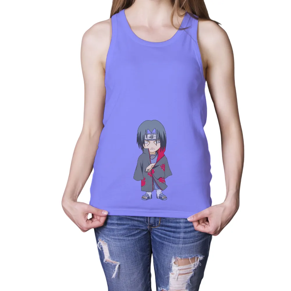 Graphic Tees: Chibi Naruto Character - Anime Inspired Design|baryon mode naruto shirt