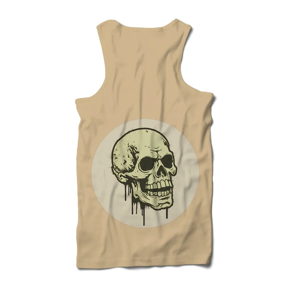 Graphic Tees: Surreal Skull - Exploring Life and Death|Surreal skull design