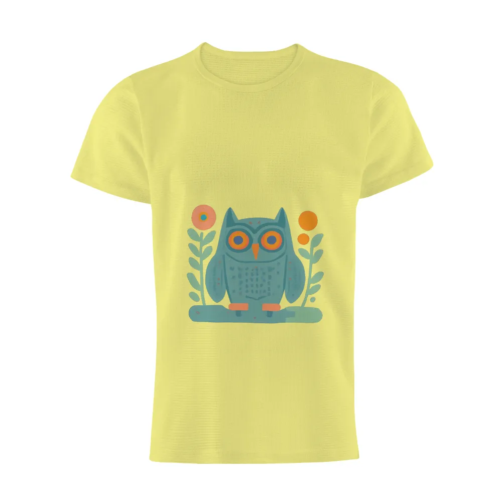 Whimsical Vintage Style Owl Design: Custom Print Art|la galaxy retro jersey 96