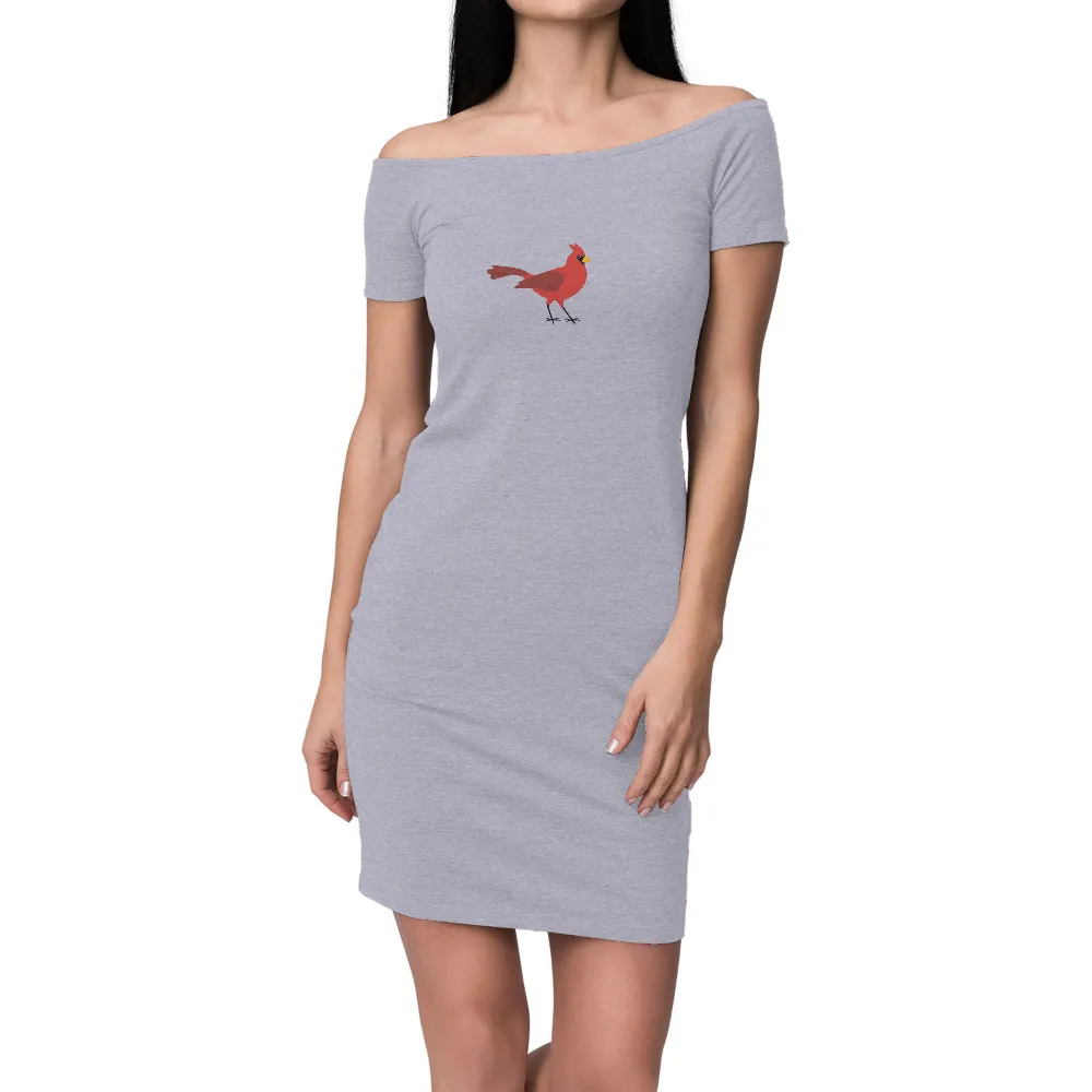 Tee Shirts Printed: Cardinal Bird - Nature's Messenger of Hope| Hope messenger