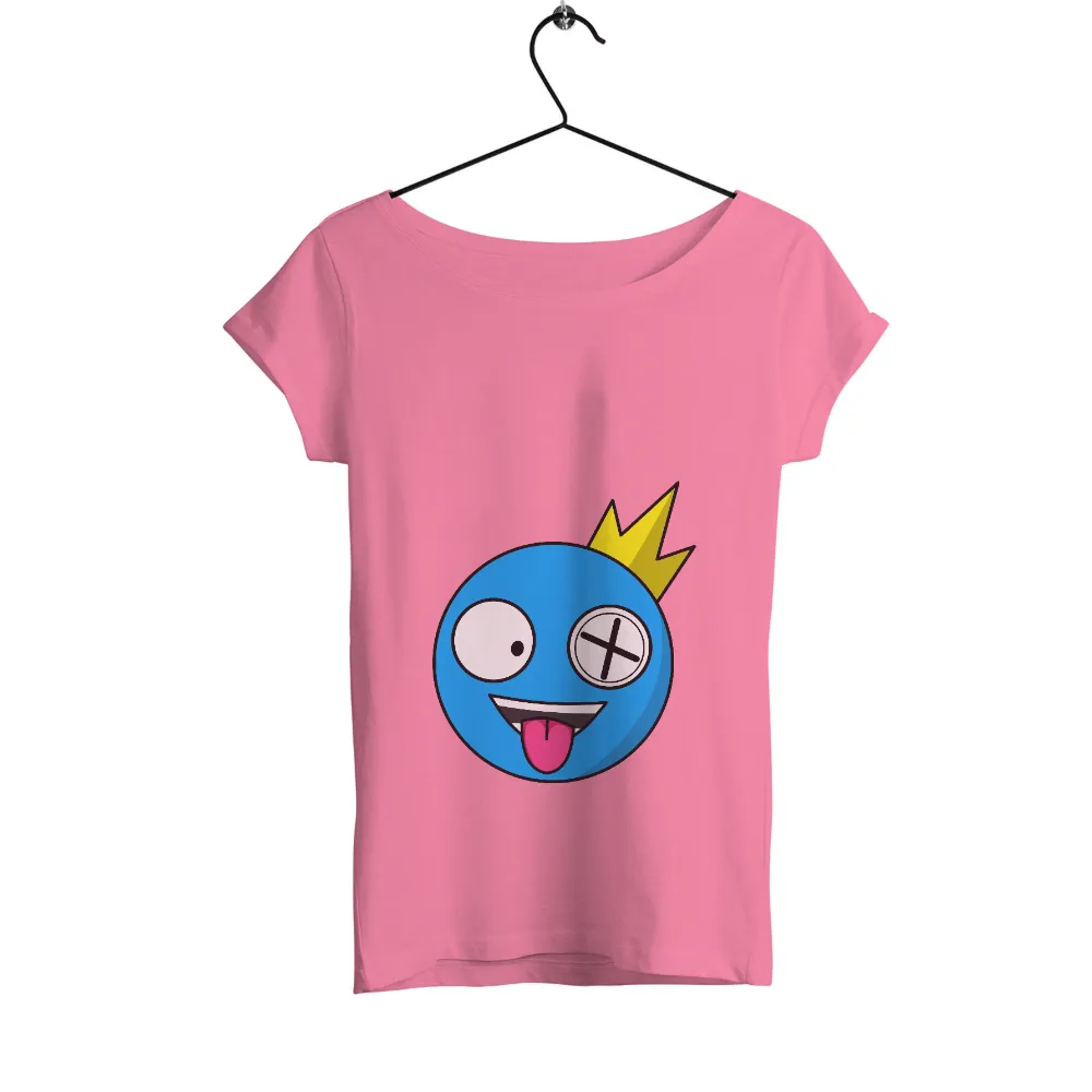 TShirt Design: Quirky Blue Character with Lightning Bolt|t shirt roblox tuxedo