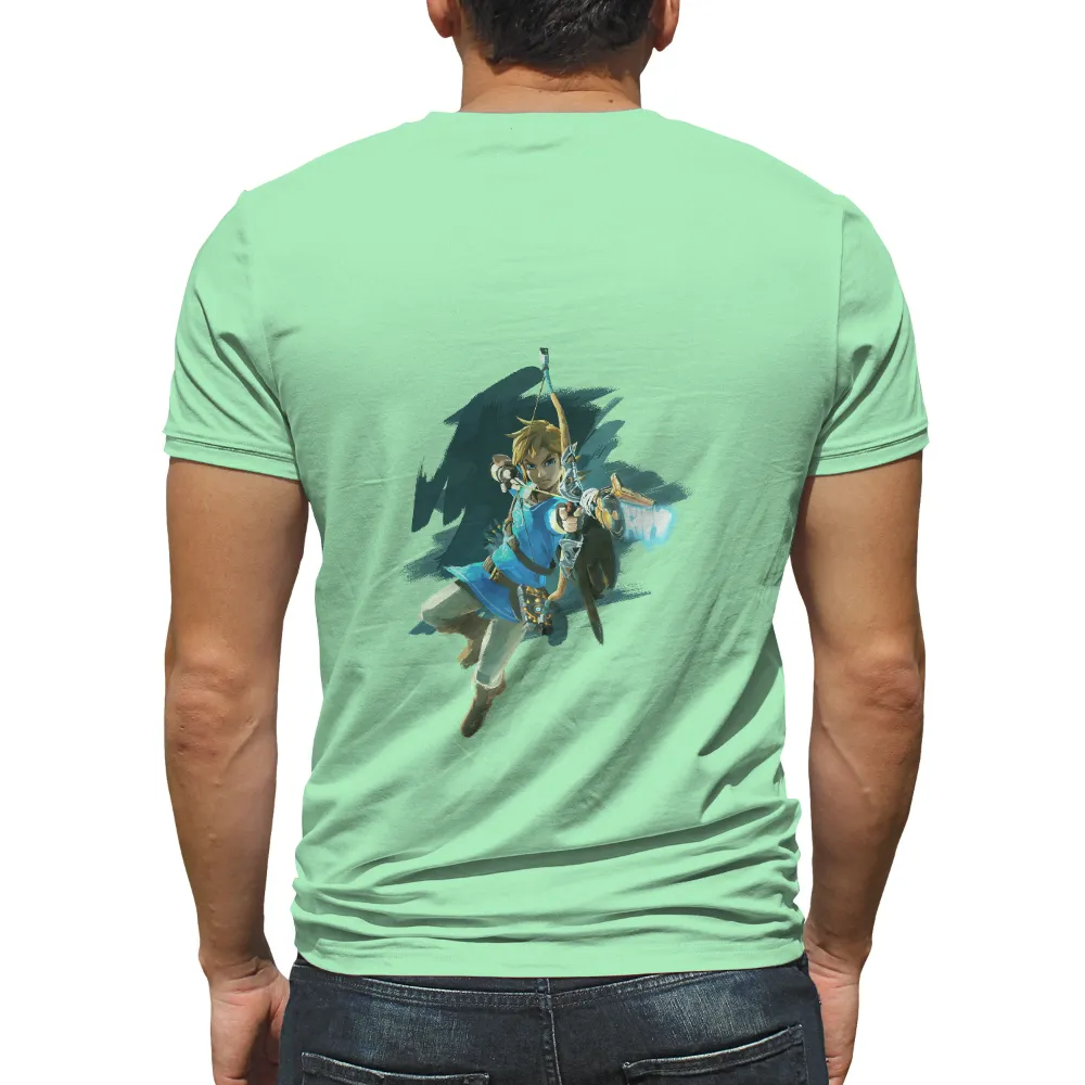 T-Shirts Pattern: Link's Courageous Adventure|adventure time dancing with monsters shirt