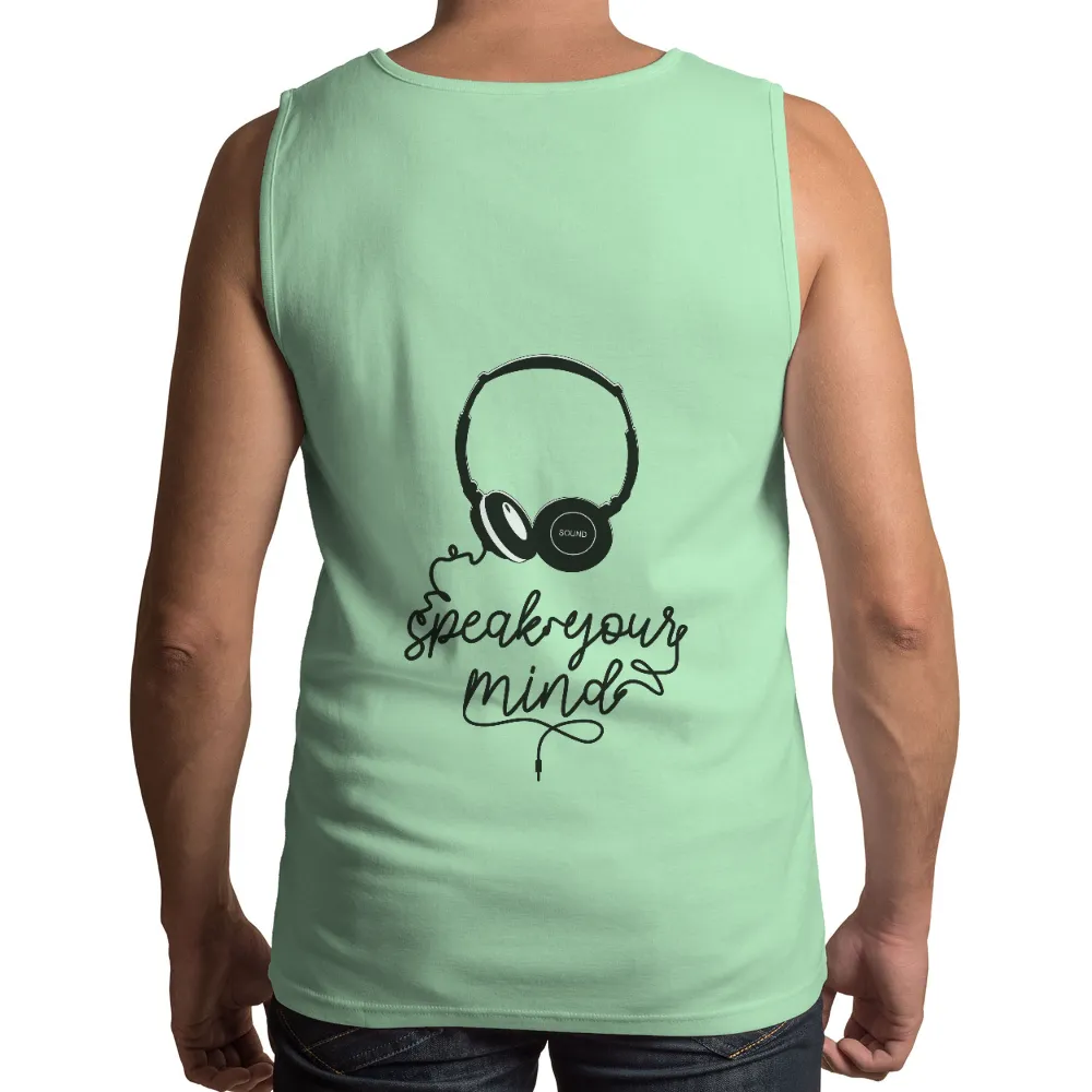 Shirts Graphic Tees: Minimalist Headphones - Sound and Emotion|sword art online tshirts