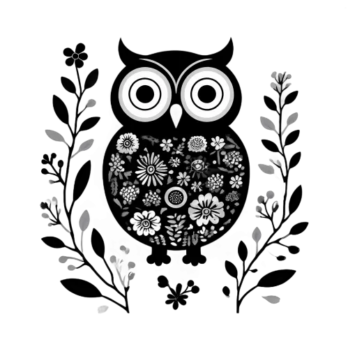 Custom Tee Shirts: Nature's Wisdom - Owl Design