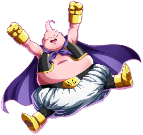 T-Shirts Design: Majin Buu - A Blend of Humor and Power