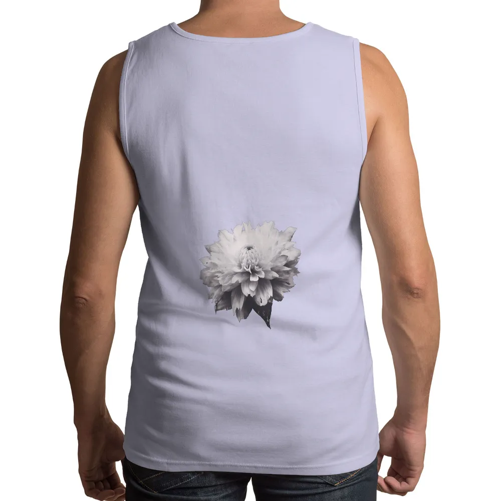 Customized Tee Shirts: Monochrome Flower Power|flower t shirt roblox