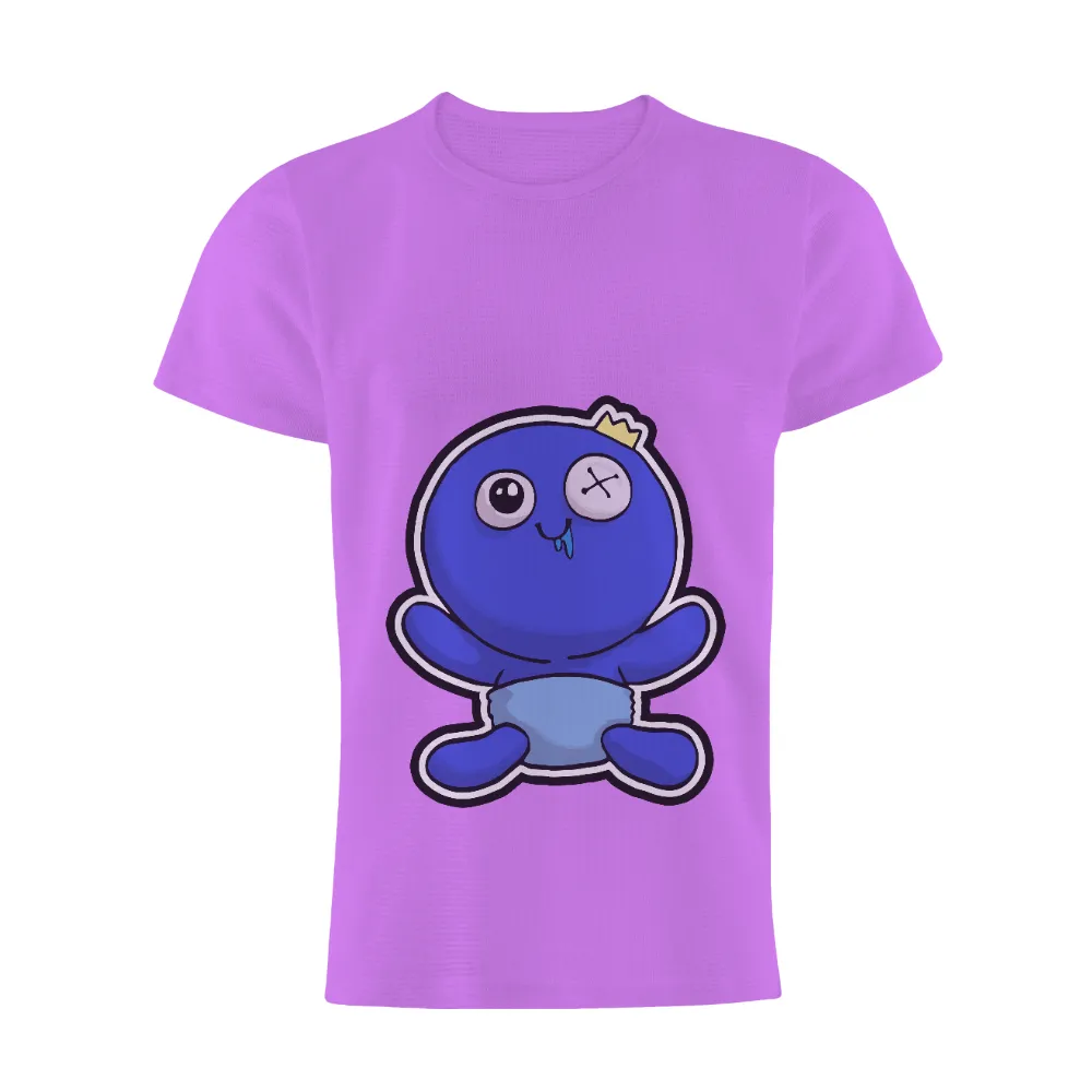 Custom Tee Shirts: Bloop the Blue Baby - Quirky Charm and Adventure|roblox t shirt duck