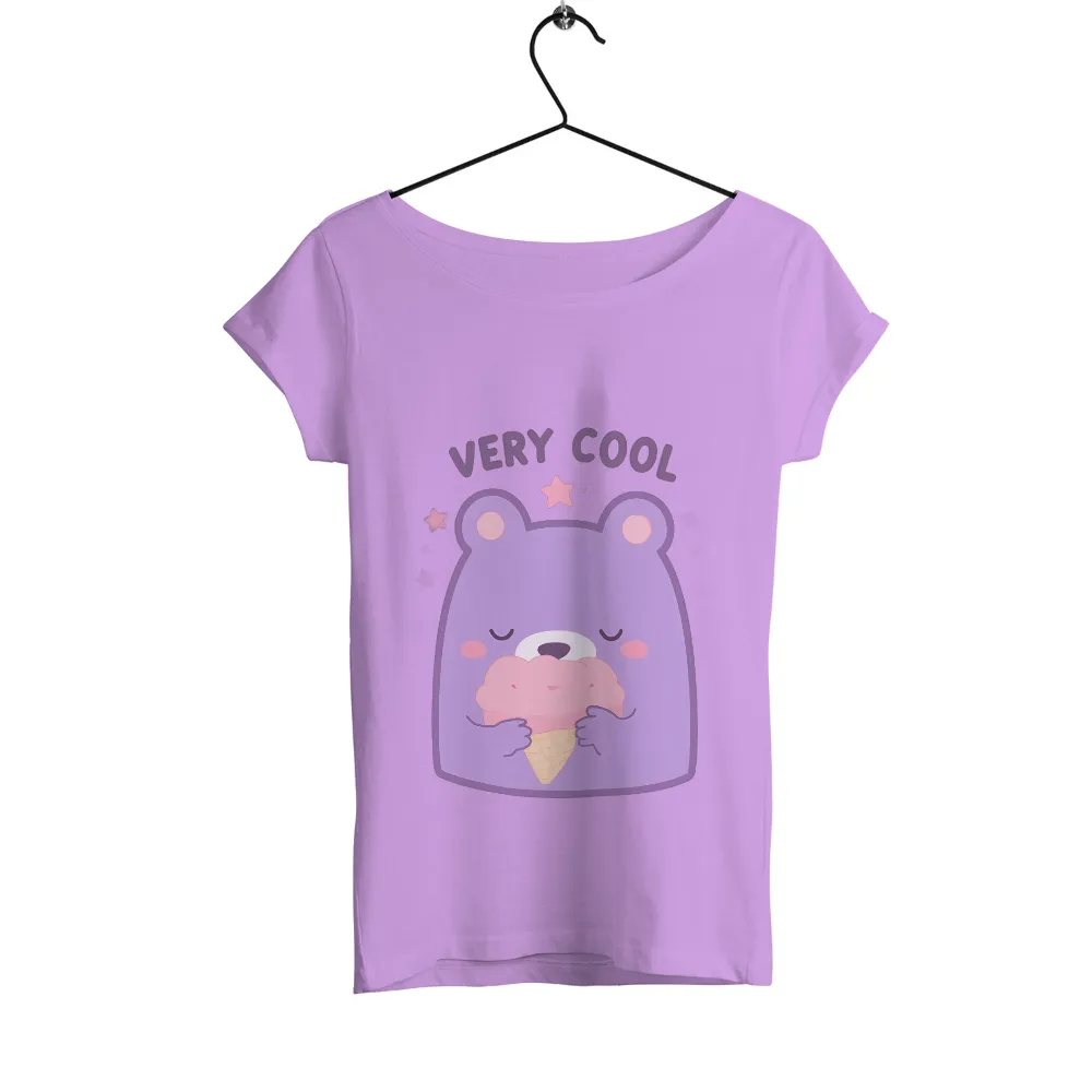 Tee Shirt Printing: Breezy Bear's Cotton Candy Ice Cream - VERY COOL|cute 4th of july tees