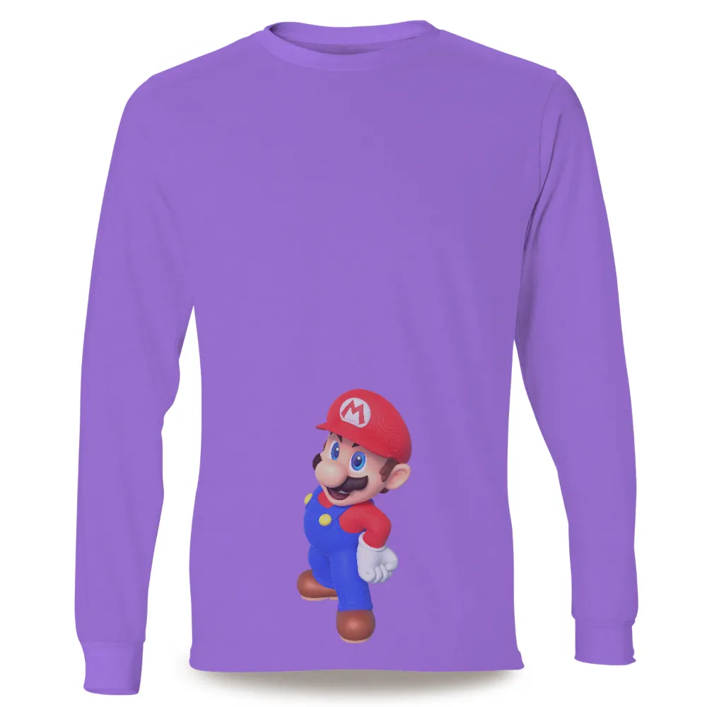 Shirts Graphic Tees: Mario's Adventure in a Magical World|women my hero academia shirt