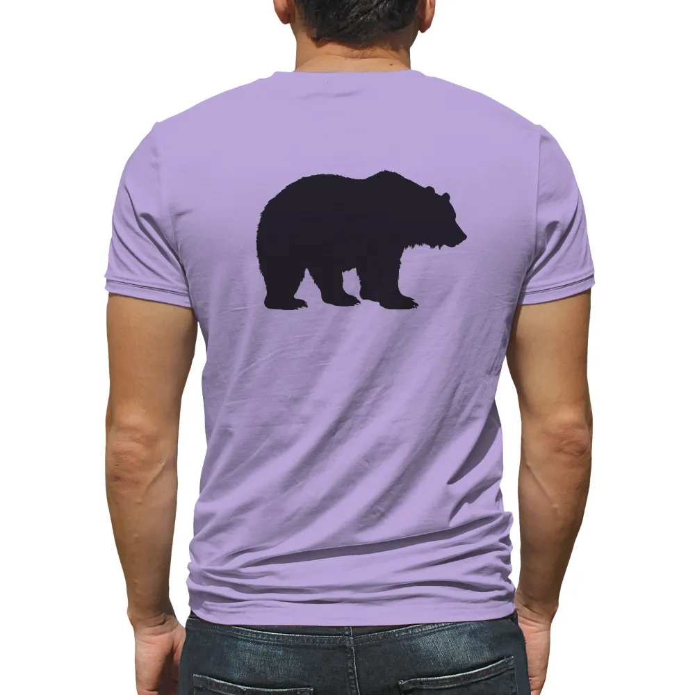 Bruno the Bear: Shirts Graphic Tees - Nature's Power and Beauty|beer bear shirt it's always sunny