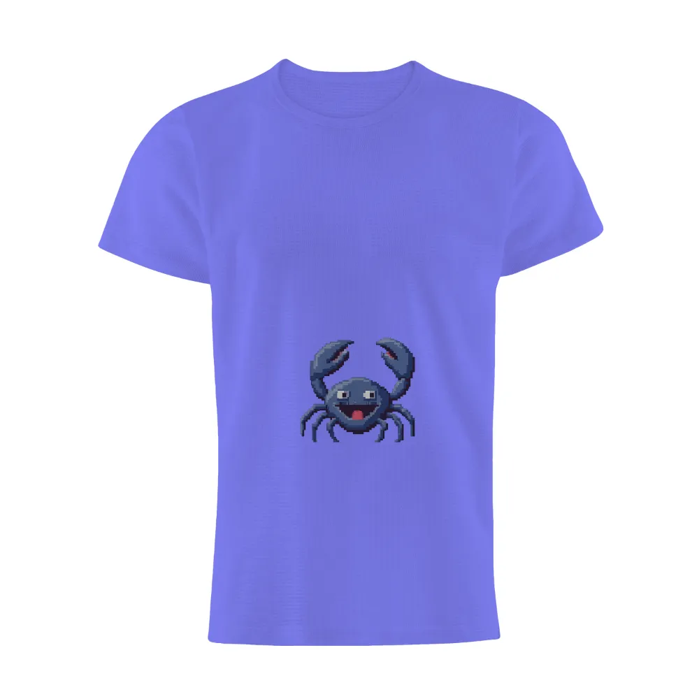 TShirt Printing: Pixel Art Crab - Vintage & Retro Gaming Fun|shirt pixel art