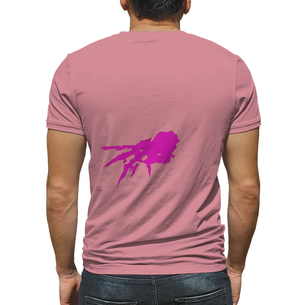 Neon Phantom T-Shirt Printing: Untamed Spirit in Vibrant Pink|yankees field of dreams shirt