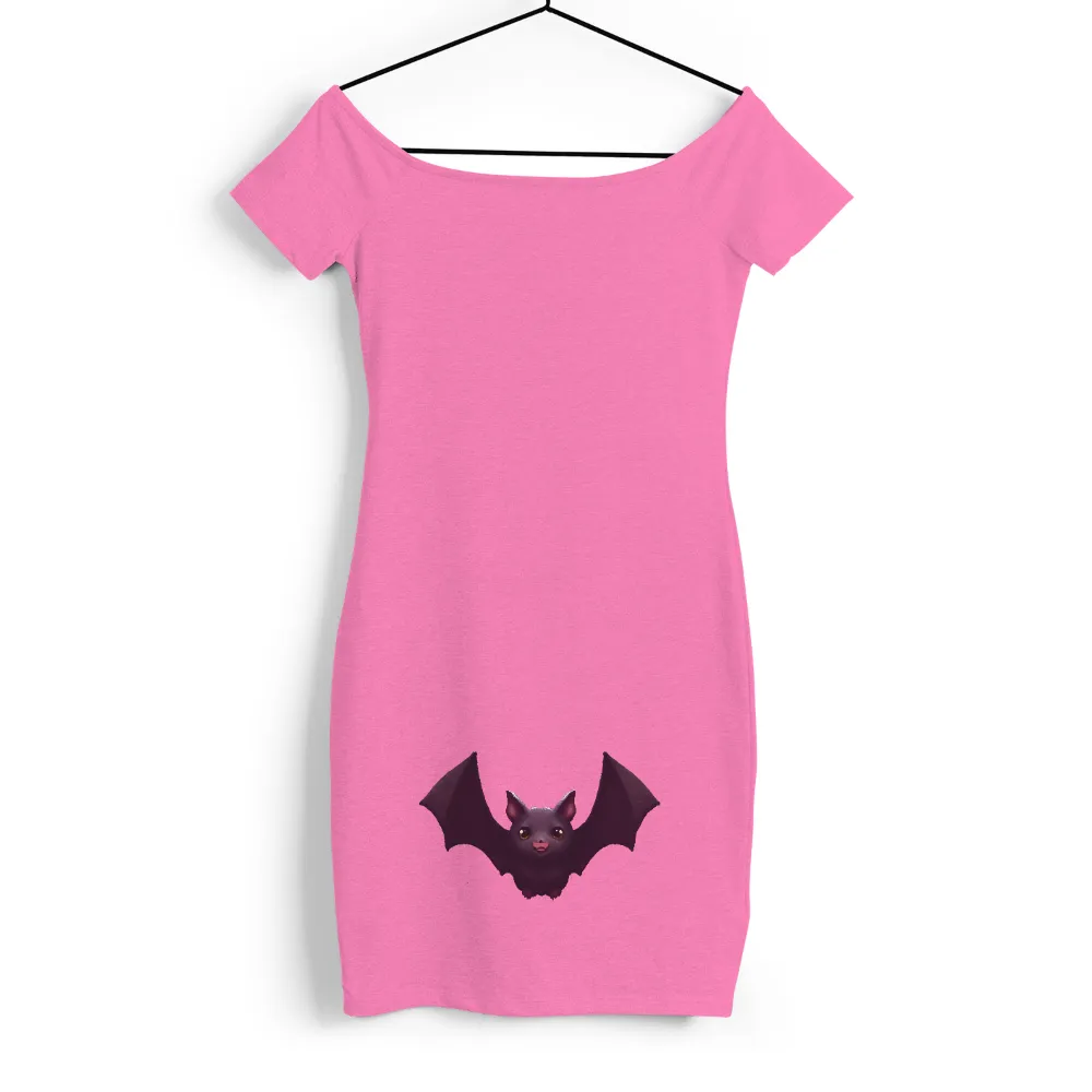 T-Shirts Custom: Luna's Night Adventures - Cute Bat Design|cute shirts for valentine's day