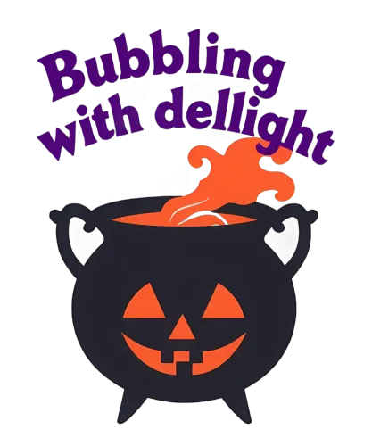 T-Shirts Pattern: Bubbling with Delight - Halloween Cauldron Design