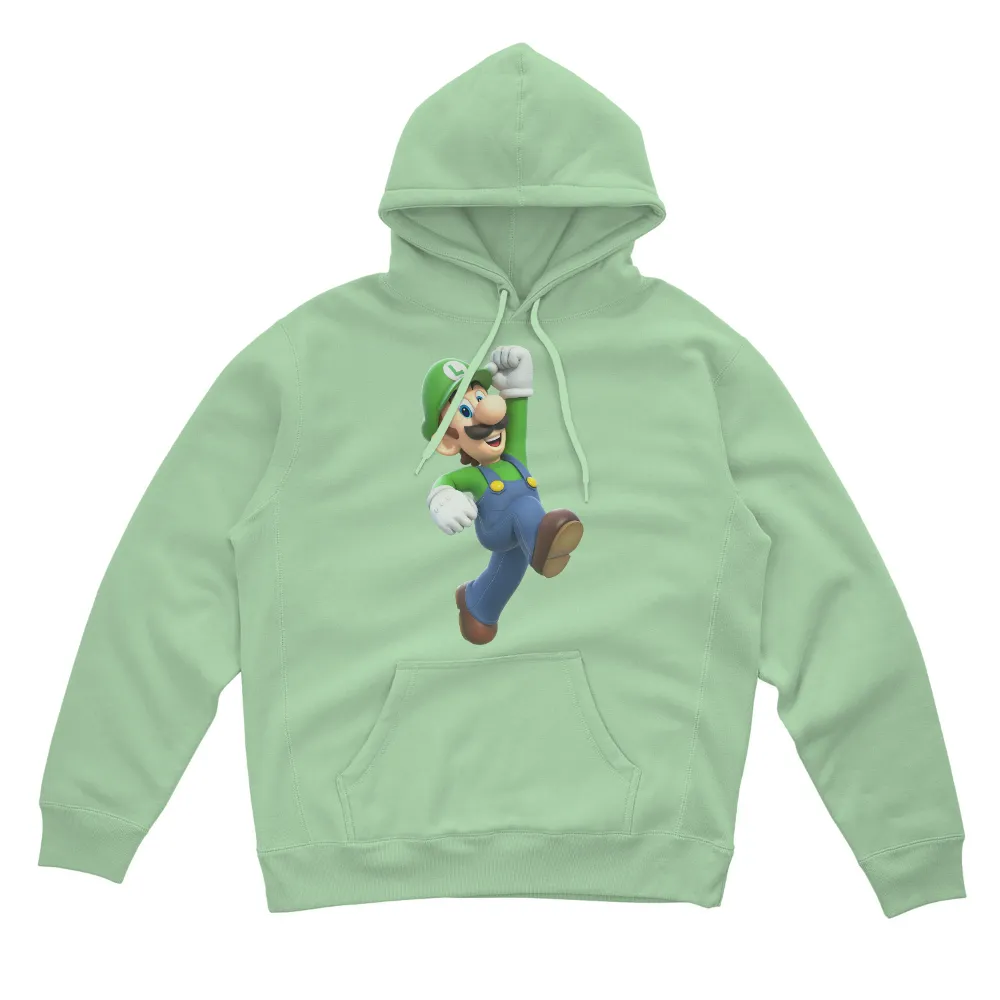 Customized Tee Shirts: Luigi's Adventure - Gaming Fun|budweiser classic tee